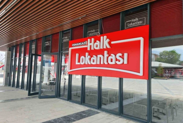 Bursa’nın ilk halk lokantası açılıyor
