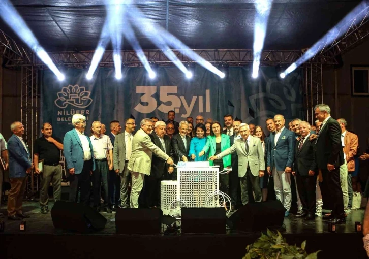 Bursa’nın Nilüfer’i 35 yaşında
