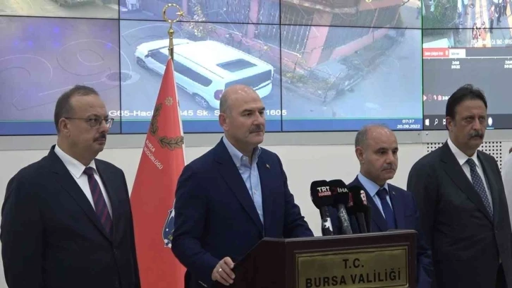 Bursa tarihinin en büyük uyuşturucu operasyonunu Bakan Soylu açıkladı
