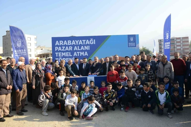 Bursa’ya yeni kapalı pazar alanı
