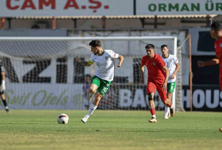 Bursaspor geçen sezonun 2 puan gerisinde kaldı
