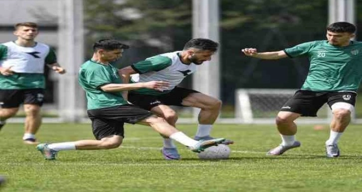 Bursaspor taktik çalışıyor