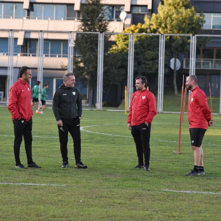 Bursaspor taktik çalıştı
