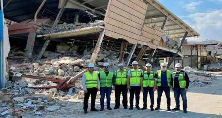 BUÜ’lü mühendislerden deprem bölgesinde inceleme