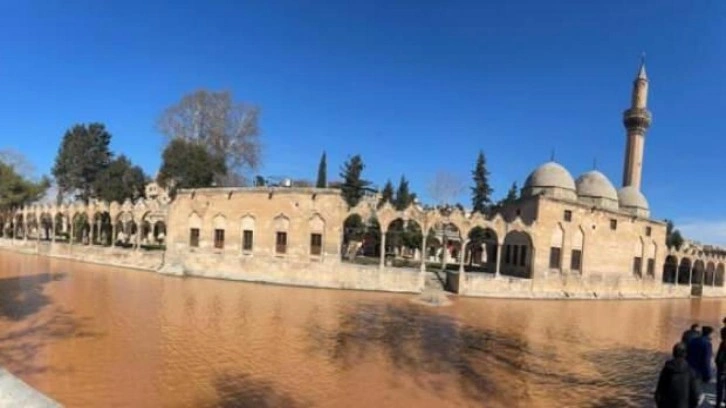 Büyük felaket sonrası Balıklıgöl’ün suyu çamur rengine döndü!