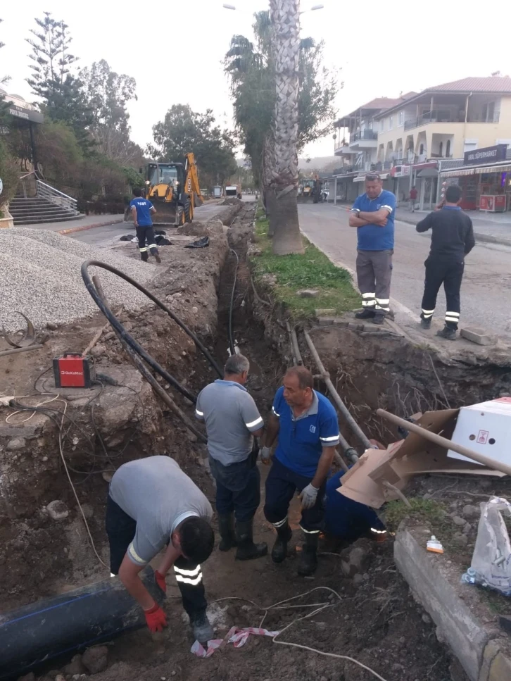 Büyükşehir’den Kemer’de içme suyu çalışması
