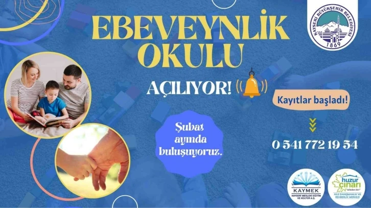 Büyükşehir’den "ebeveynlik" okulu
