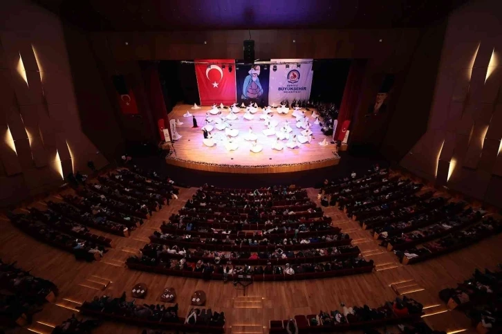 Büyükşehir, Hz. Mevlana için anma programı düzenledi
