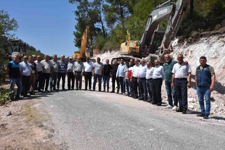 Büyükşehirden 30 kilometrelik güzergâhta yoğun çalışma
