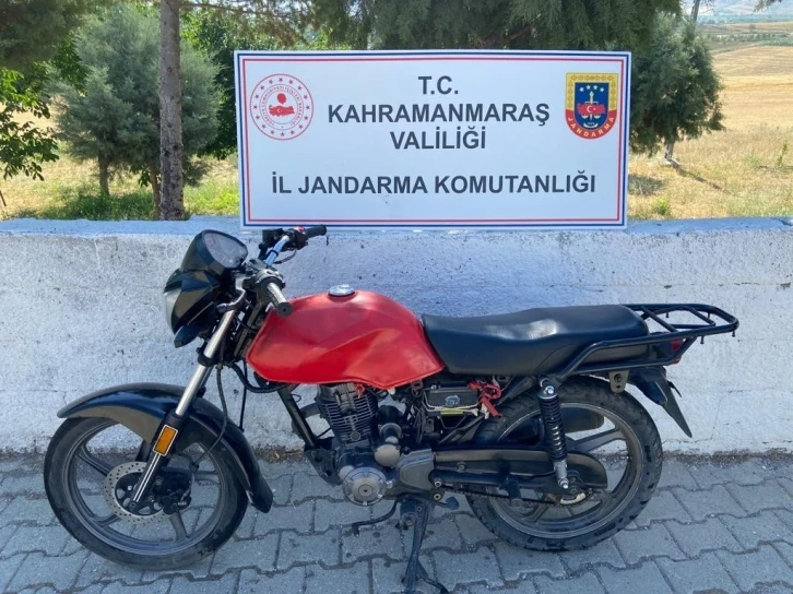 Çalınan motosiklet 7 ay sonra bulundu
