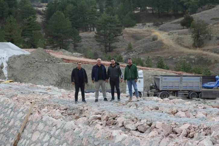 Çameli Cumaalanı Göledi hızla yükseliyor
