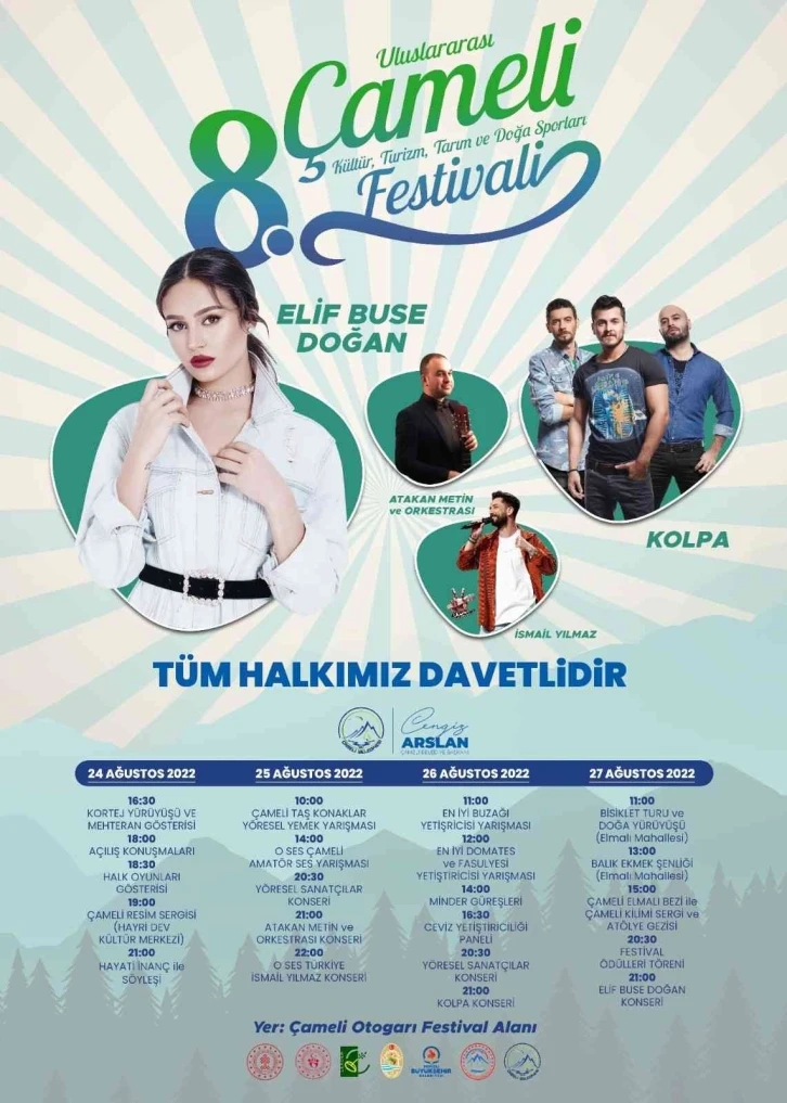 Çameli’nde festival programı açıklandı
