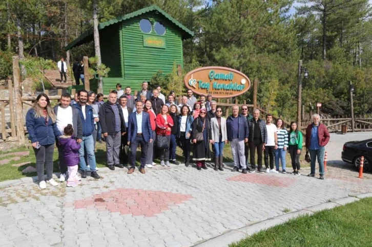 Çameli teknik geziyle her yönü tekrar tanıtıldı
