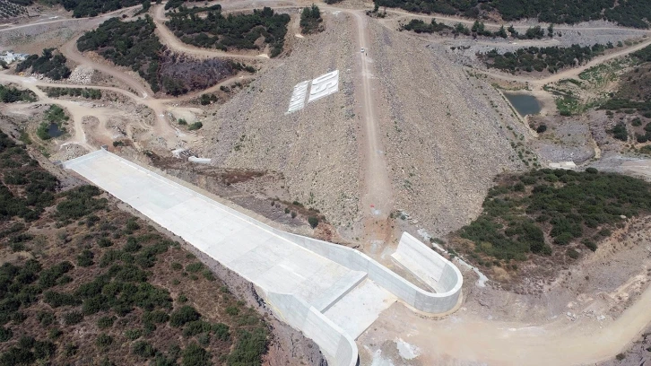 Çamönü Barajı’nda su tutulmaya başladı
