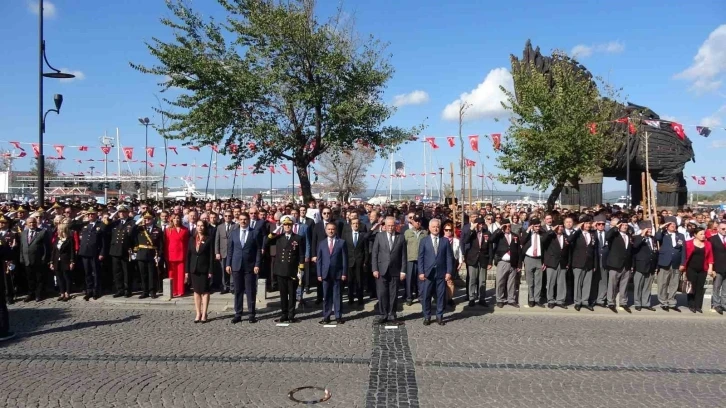 Çanakkale’de Cumhuriyet’in 100’üncü yılı kutlanmaya başladı
