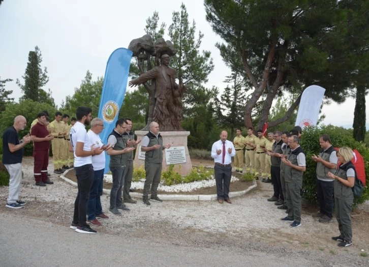 Çanakkale’de orman şehitleri anıldı
