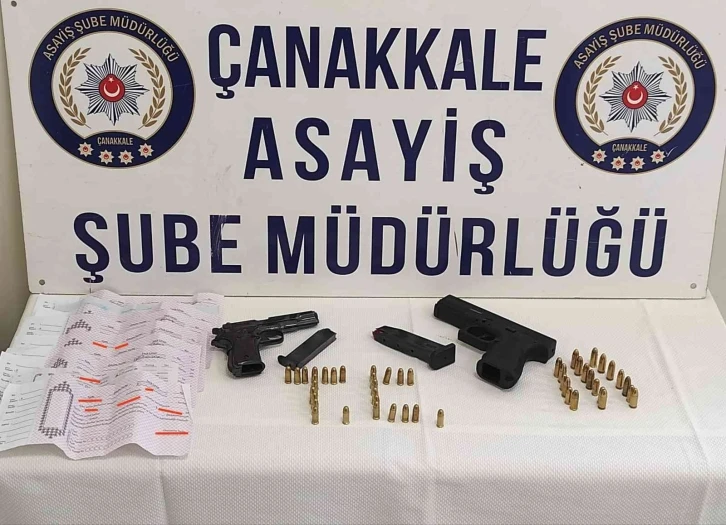 Çanakkale’de suç örgütüne yönelik düzenlenen operasyona 7 gözaltı
