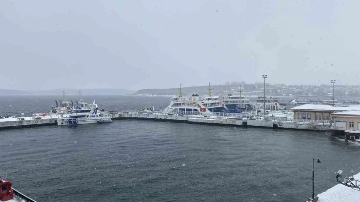 Çanakkale-Kilitbahir feribot seferleri yeniden başladı
