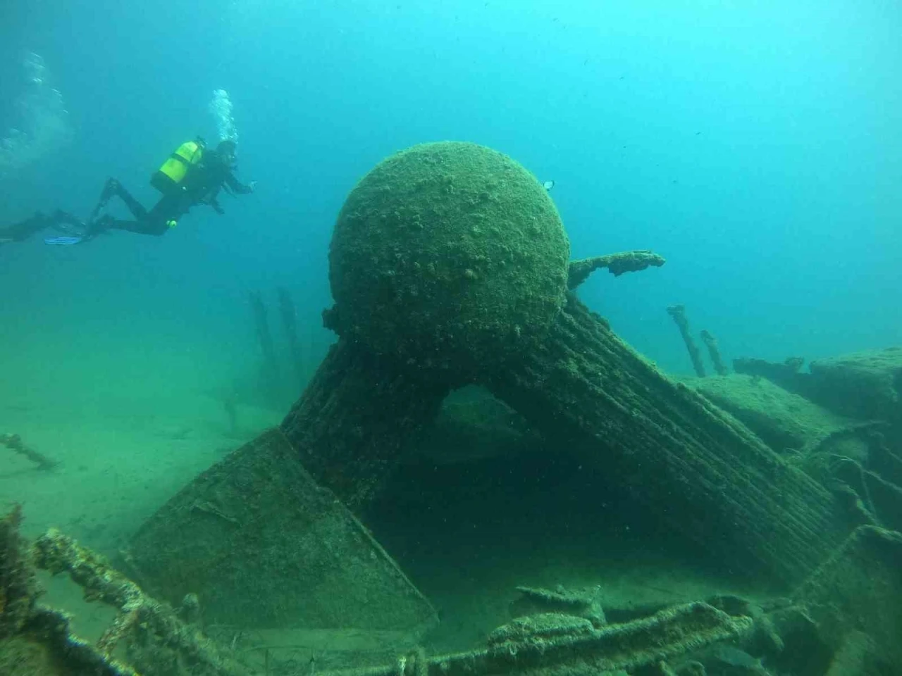 Çanakkale Savaşları’ndan kalma batıklara 1 yılda 6 bin dalgıç dalış yaptı
