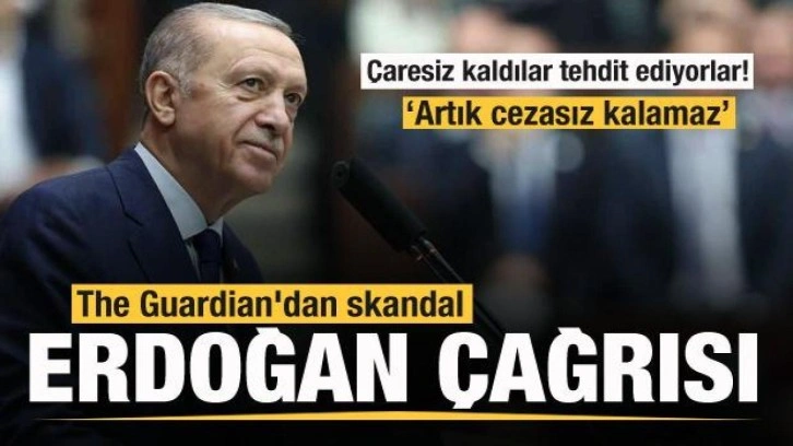 Çaresiz kaldılar tehdit ediyorlar! Skandal Erdoğan çağrısı: Artık cezasız kalamaz