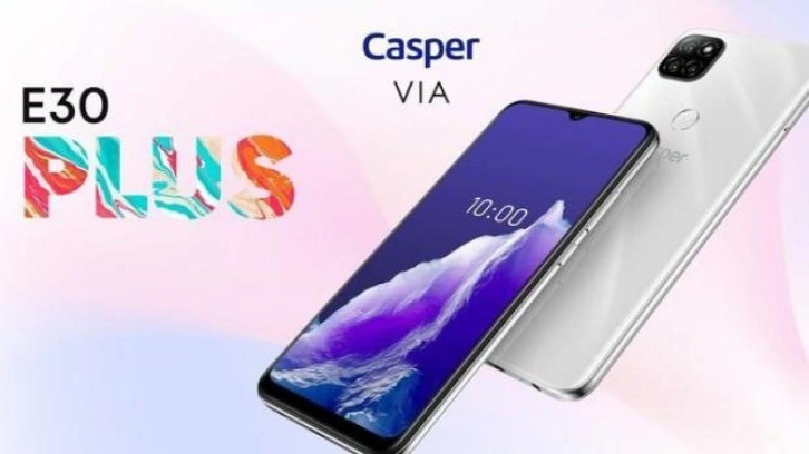 Casper'ın orta segment telefonu VIA E30 Plus Türkiye’de satışa sunuldu