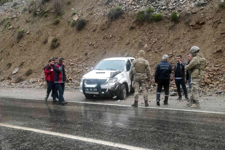 Çatak’ta trafik kazası: 1 yaralı
