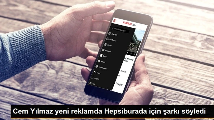 Cem Yılmaz yeni reklamda Hepsiburada için şarkı söyledi