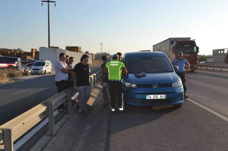 Çerkezköy’de trafik kazası: 2 yaralı
