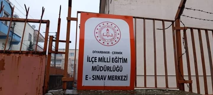 Çermik’te E-sınav merkezi hizmet vermeye başladı
