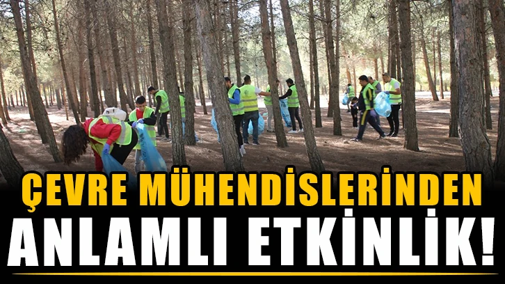 Çevre Mühendislerinden anlamlı etkinlik!