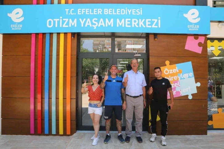 Çevreci İspanyol’dan Efeler ve Otizm Yaşam Merkezi’ne hayran kaldı
