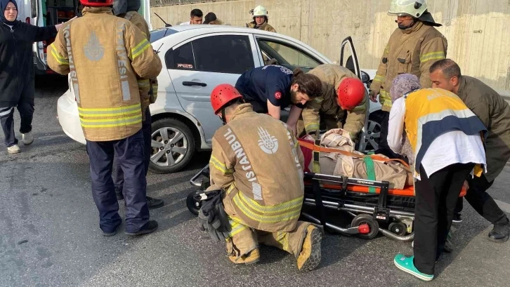 Çevreyolunda feci kaza: 1’i çocuk 5 yaralı
