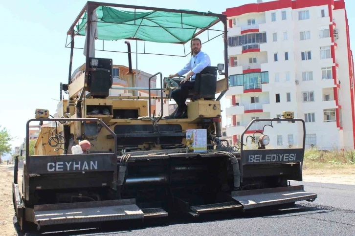 Ceyhan’da hurdaya ayrılan asfalt dökme makinesi onarılarak belediyeye kazandırıldı
