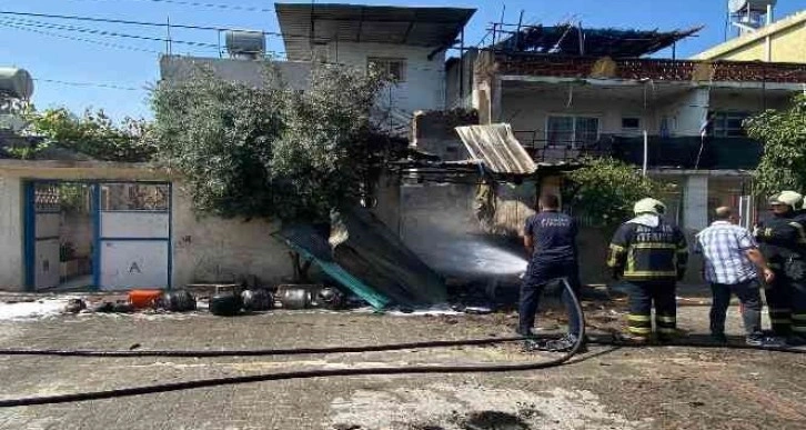 Ceyhan’da mutfak tüpleri bomba gibi patladı