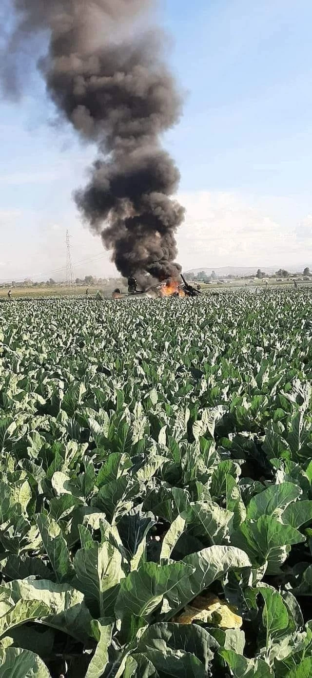 Cezayir’de askeri helikopter düştü: 3 ölü
