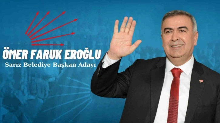 CHP Adayı Ömer Faruk Eroğlu, Sarız İlçesi'nde Başkanlığa Seçildi