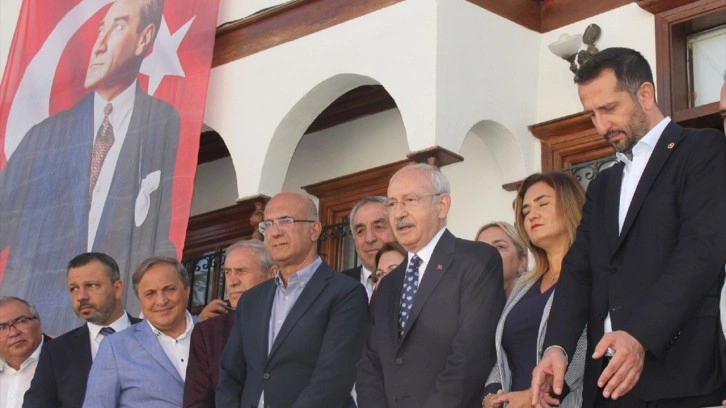 CHP Genel Başkanı Kılıçdaroğlu, Havza'daki Atatürk Evi'ni ziyaret etti