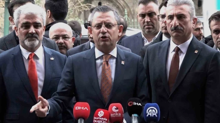 CHP Genel Başkanı Özgür Özel: &quot;Bozbey, parti rozetini çıkaracak&quot;
