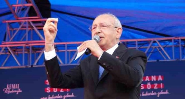 CHP Genel Başkanı ve Millet İttifakı Cumhurbaşkanı Adayı Kemal Kılıçdaroğlu: