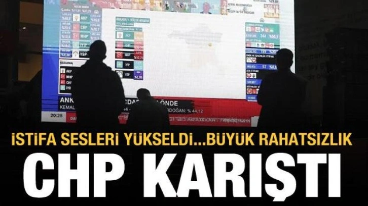 CHP' karıştı! İstifa sesleri yükselmeye başladı...Partide büyük rahatsızlık