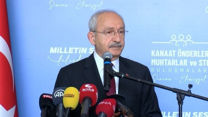 CHP lideri Kılıçdaroğlu: “Bizim iki kırmızı çizgimiz var; bayrağımız ve vatanımız”
