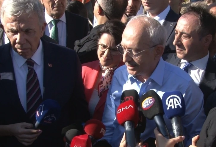 CHP lideri Kılıçdaroğlu, Mansur Yavaş’ın belediye başkanı adayı olduğunu duyurdu
