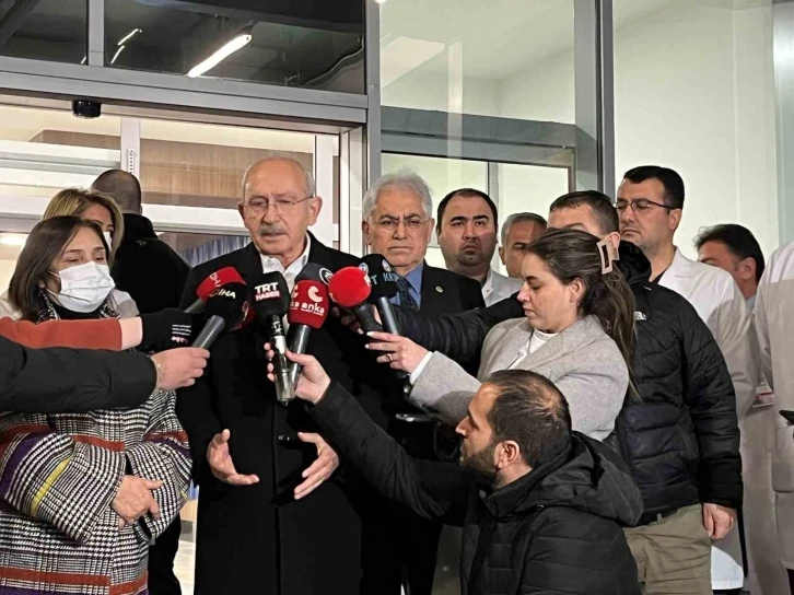 CHP lideri Kılıçdaroğlu: "Türkiye’nin yüreği yanıyor”
