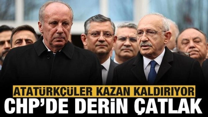 CHP'de derin çatlak: Atatürkçüler kazan kaldırıyor