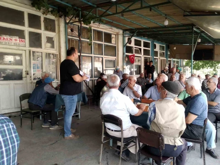 Çiftçiler tarla faresi ile mücadele konusunda bilgilendirildi
