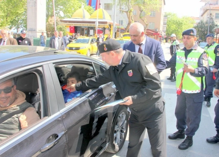 Çınarcık’ta Karayolları Trafik Haftası etkinliği
