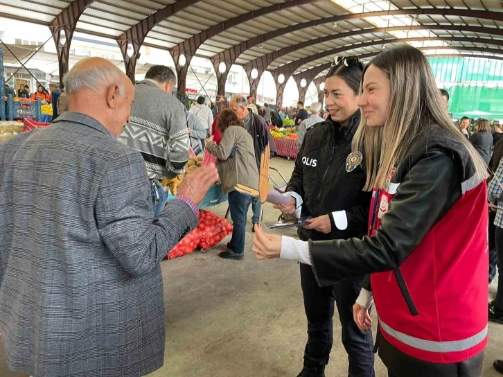 Çine’de kadına karşı şiddete dikkat çektiler
