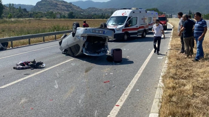 Çine’de trafik kazası: 2 yaralı
