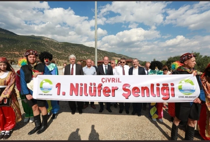 Çivril 1. Nilüfer Şenliği ile coştu
