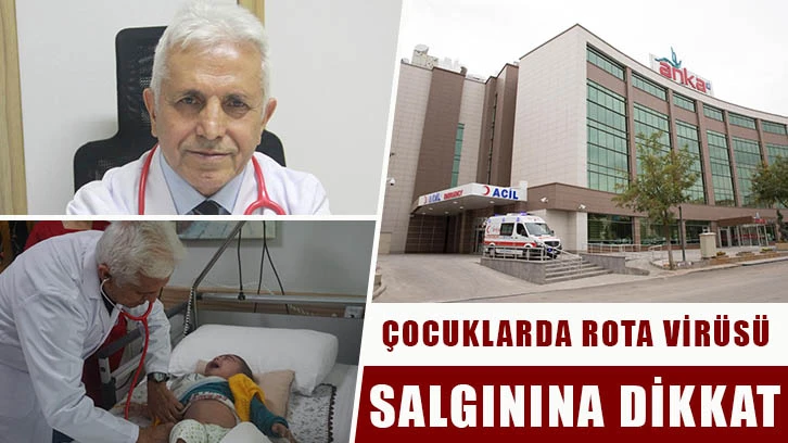 Çocuklarda rota virüsü salgınına dikkat 